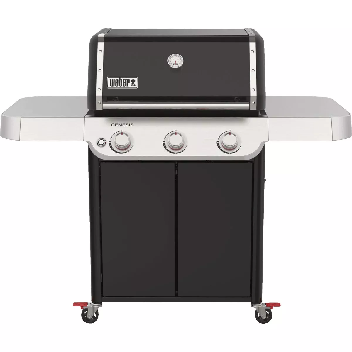 Weber Genesis E-315 3-Burner Liquid Propane Gas Grill, Black
