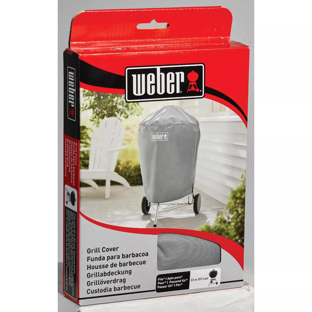 Weber Gray 22 In. Original Kettle Grill Cover - photo 3