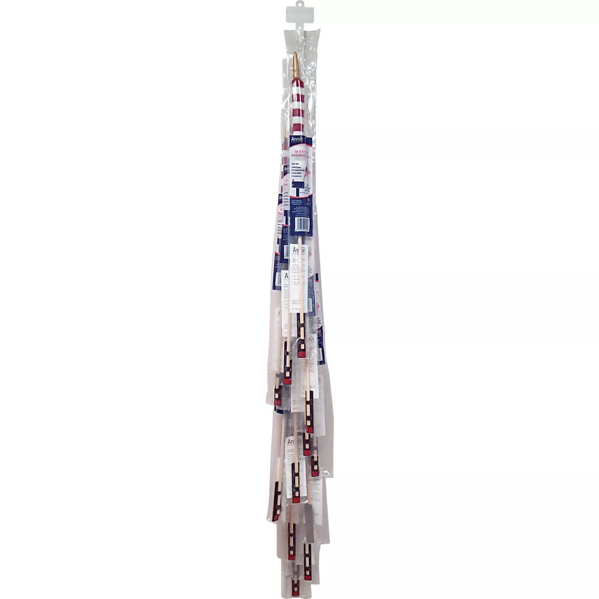 Annin 8 In. x 12 In. Hand Held Stick American Flag