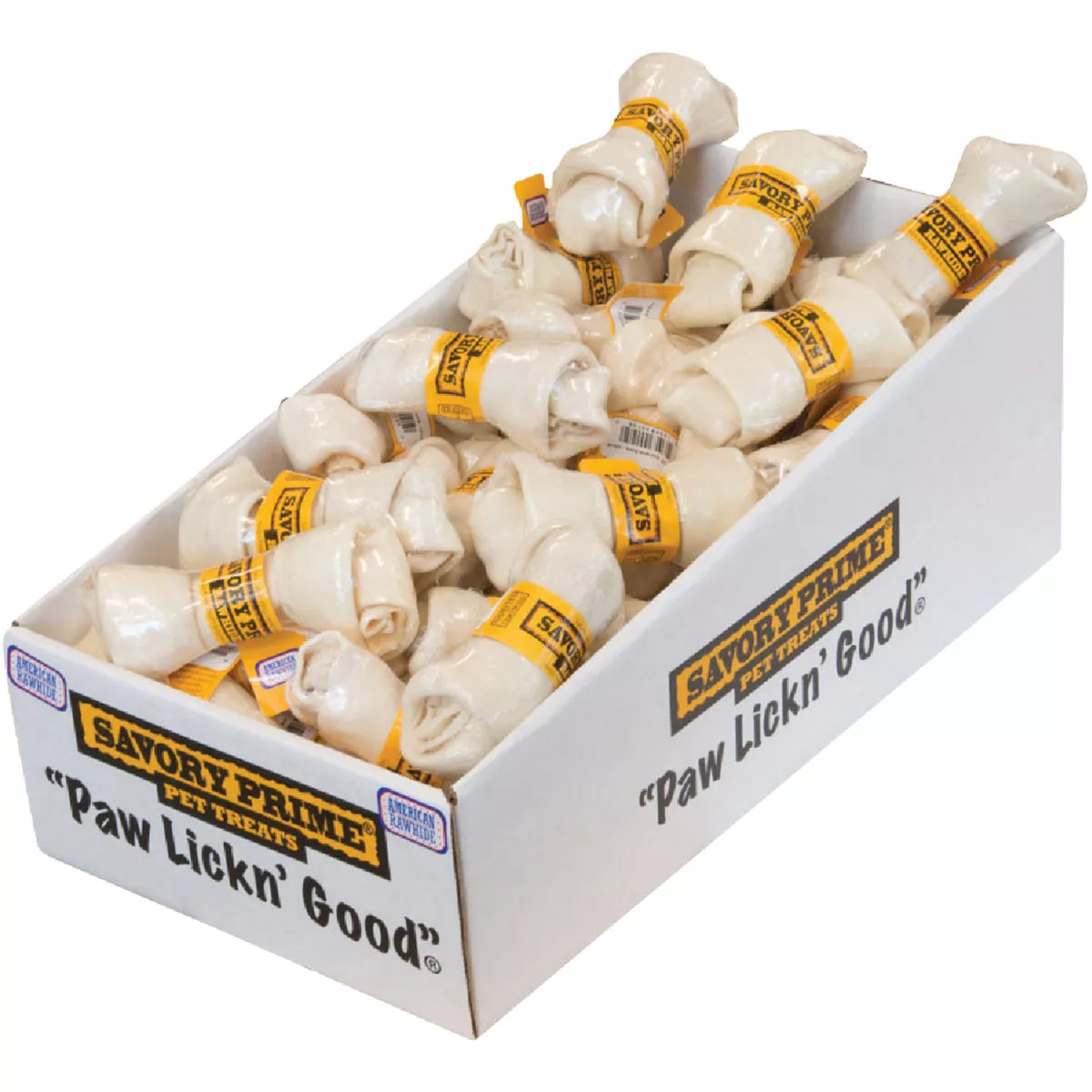 Savory Prime Knotted 5 In. Beef Rawhide Bone - photo 2