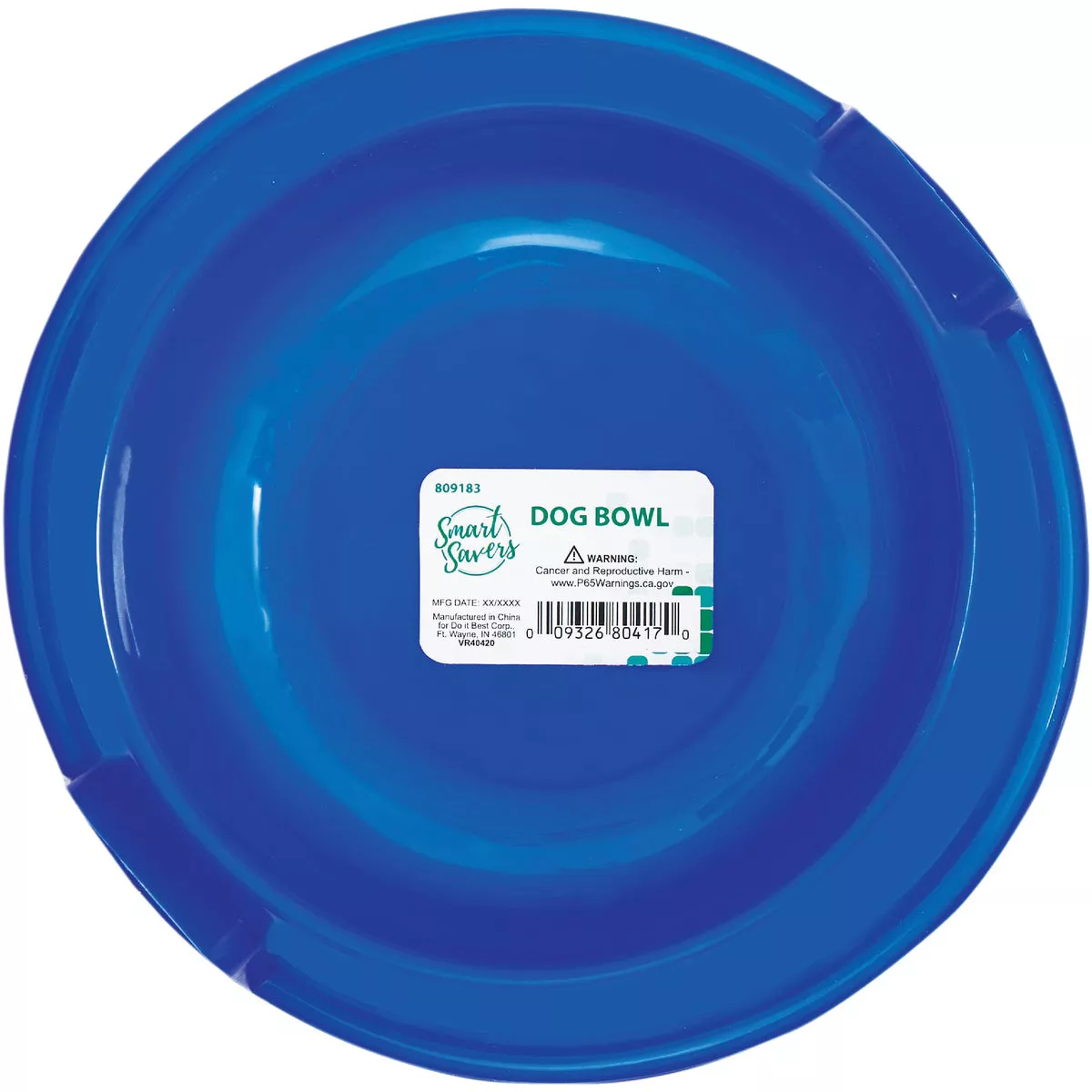 Smart Savers Plastic Round Medium Pet Food Bowl - photo 2