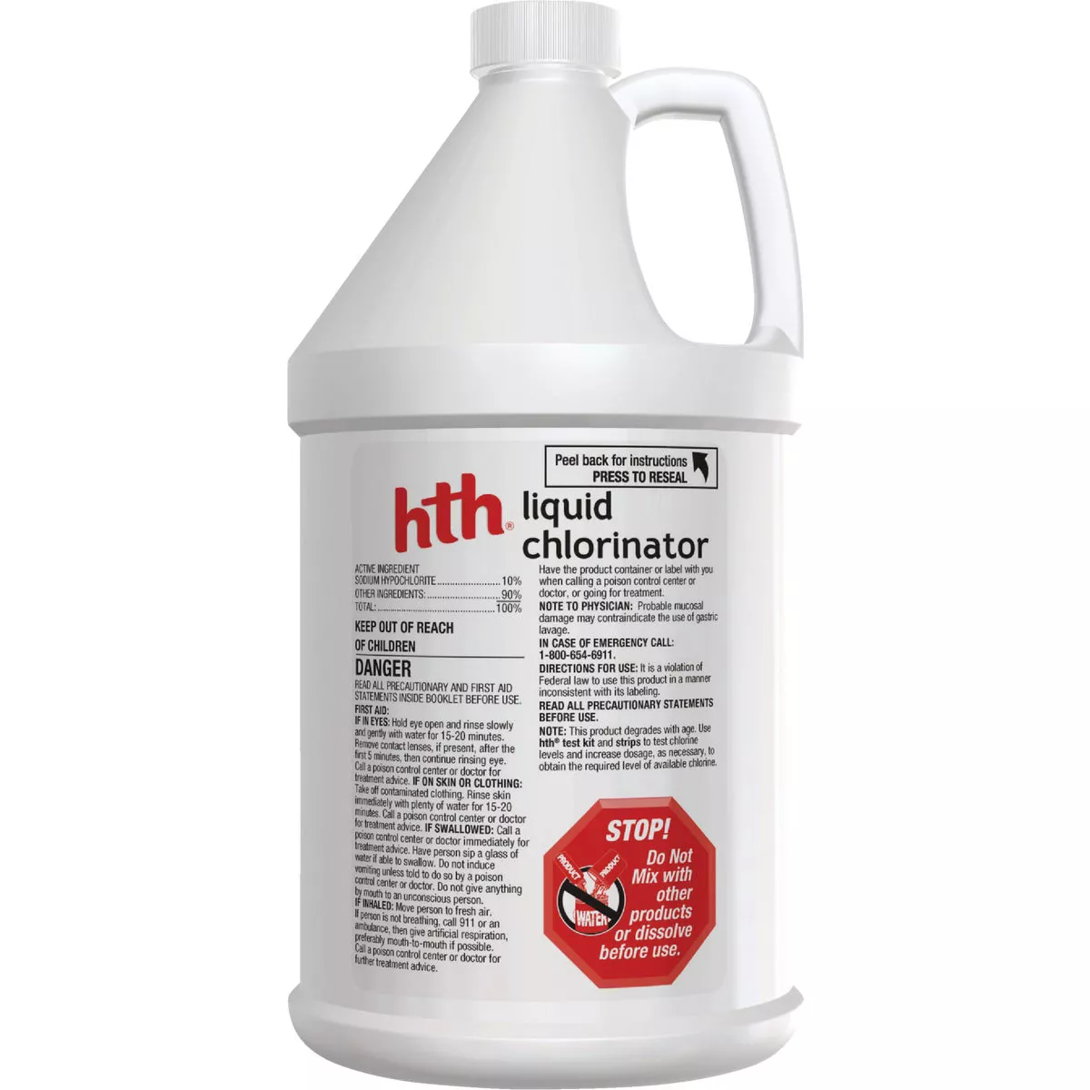 HTH 1 Gal. Liquid Chlorine (2-Pack)