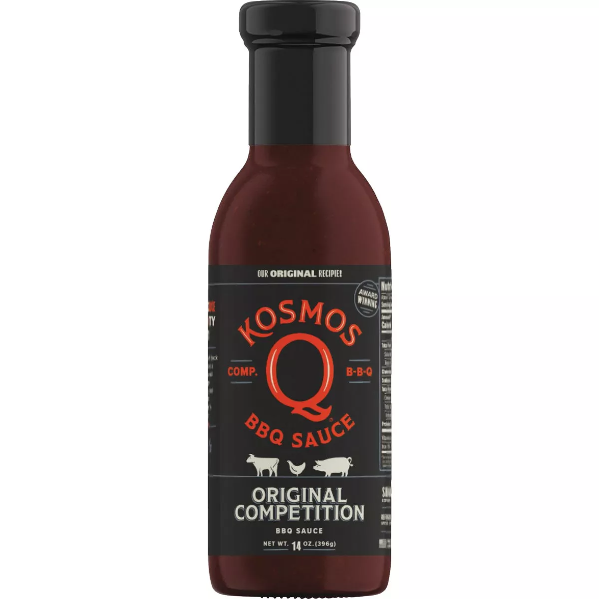 Kosmos Q 14 Oz. Competition BBQ Sauce
