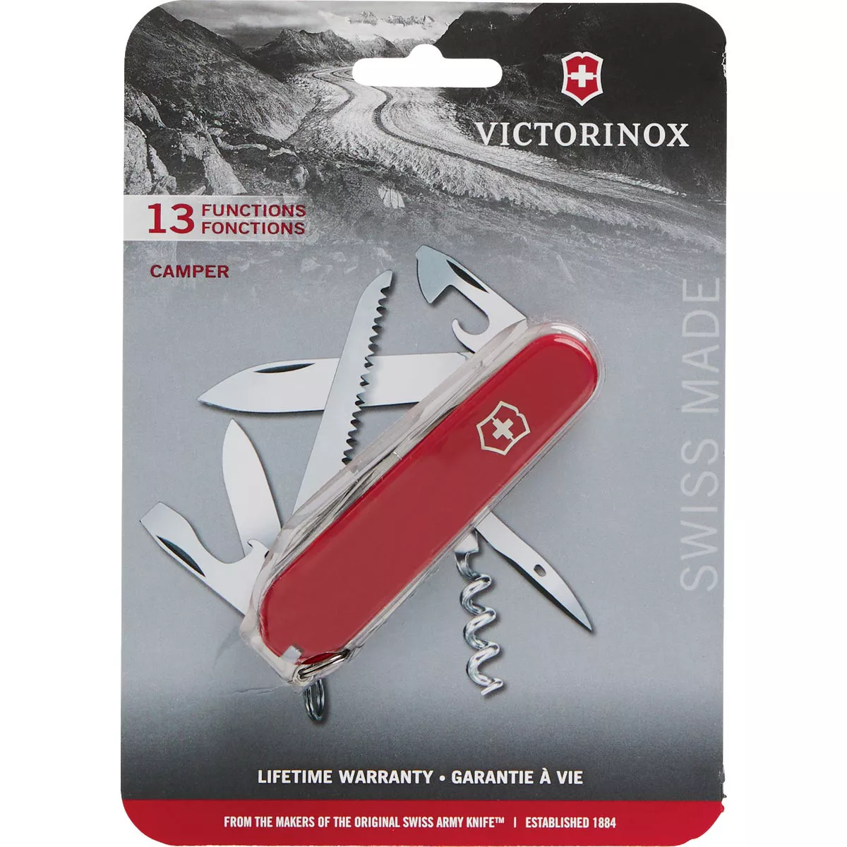 Victorinox Camper 13-Function 3-1/2 In. Red Swiss Army Knife - photo 2
