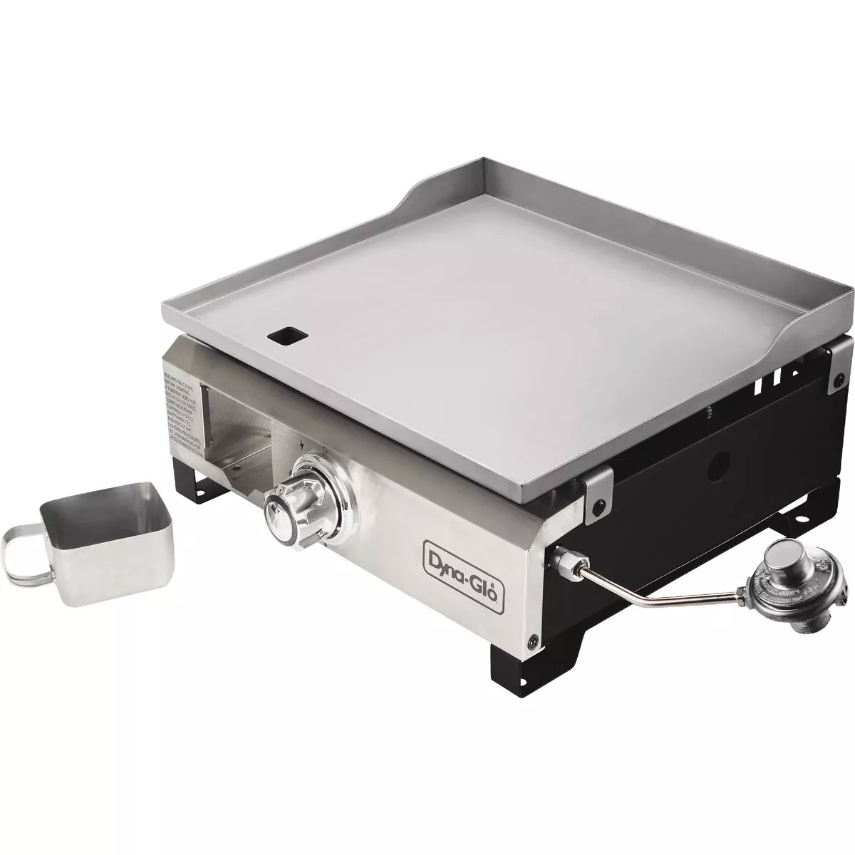 Dyna-Glo 1-Burner Stainless Steel 18,000 BTU 260 Sq. In. Outdoor LP Gas Griddle - photo 3