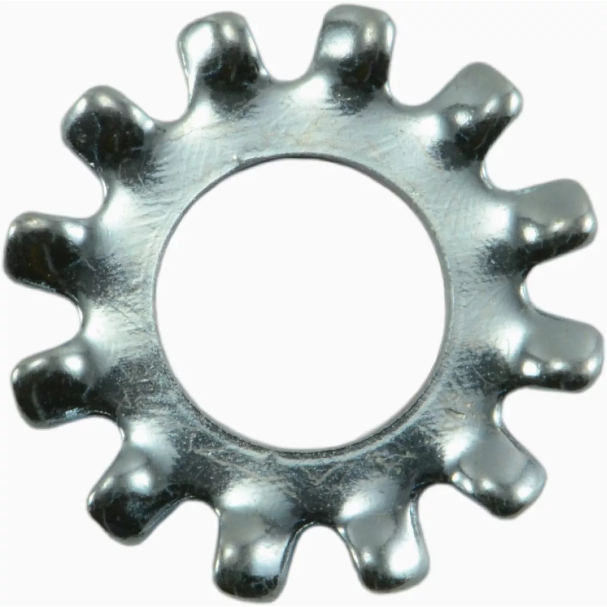 Midwest Fastener #12 x 7/32 In. x 15/32 In. Zinc Plated Grade 2 Steel External Tooth Lock Washers (100 Ct.)-