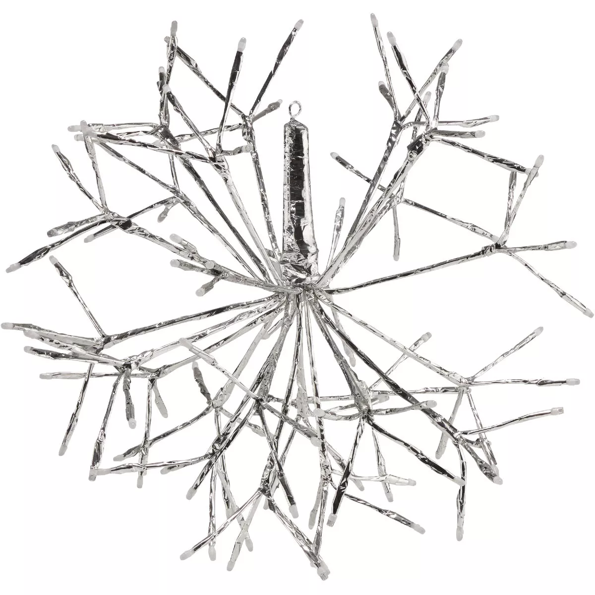 Alpine 16 In. LED Multi-Color Snowflake Ornament Lighted Decoration