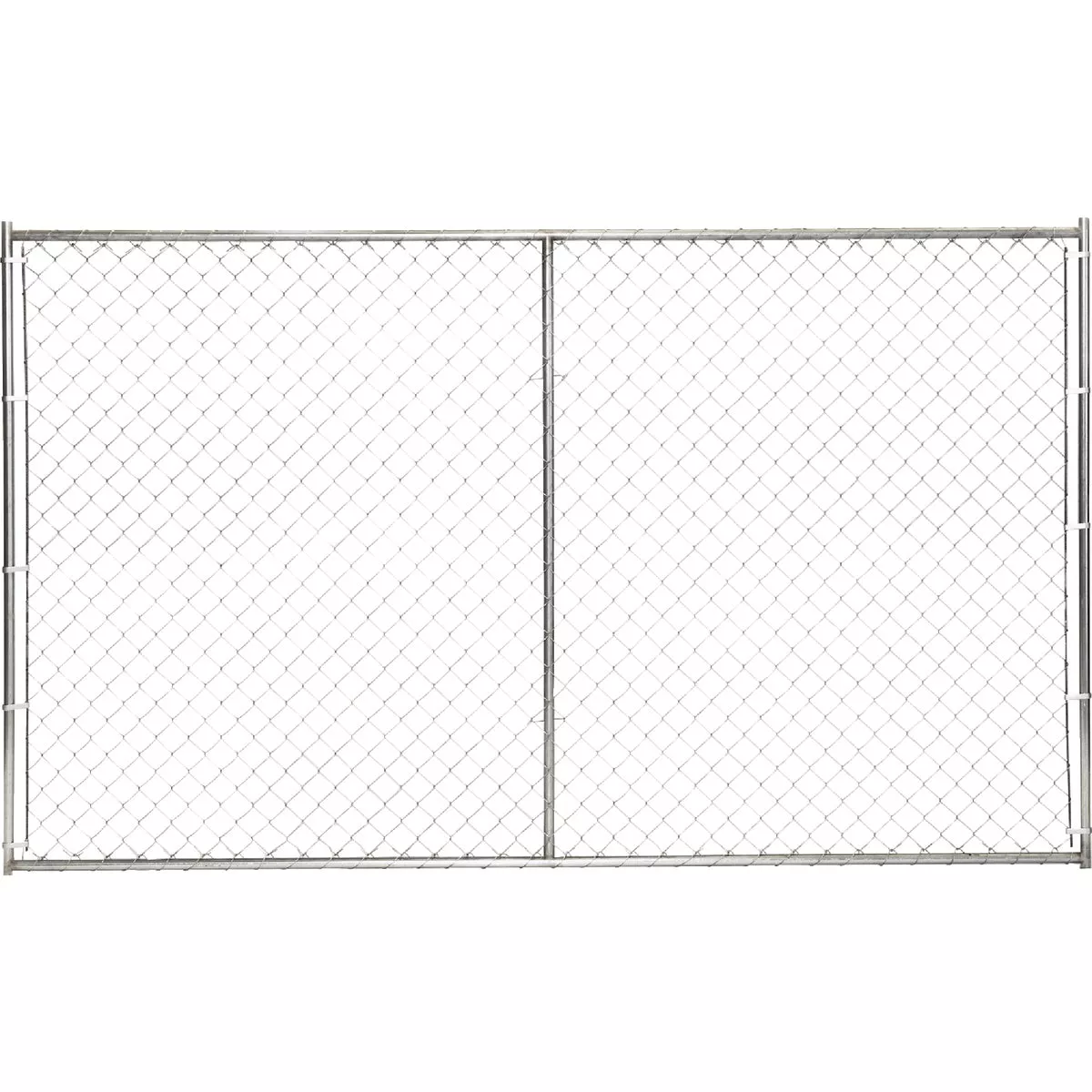 KennelMaster 10 Ft. W. x 6 Ft. H. Chain Link Steel Kennel Panel