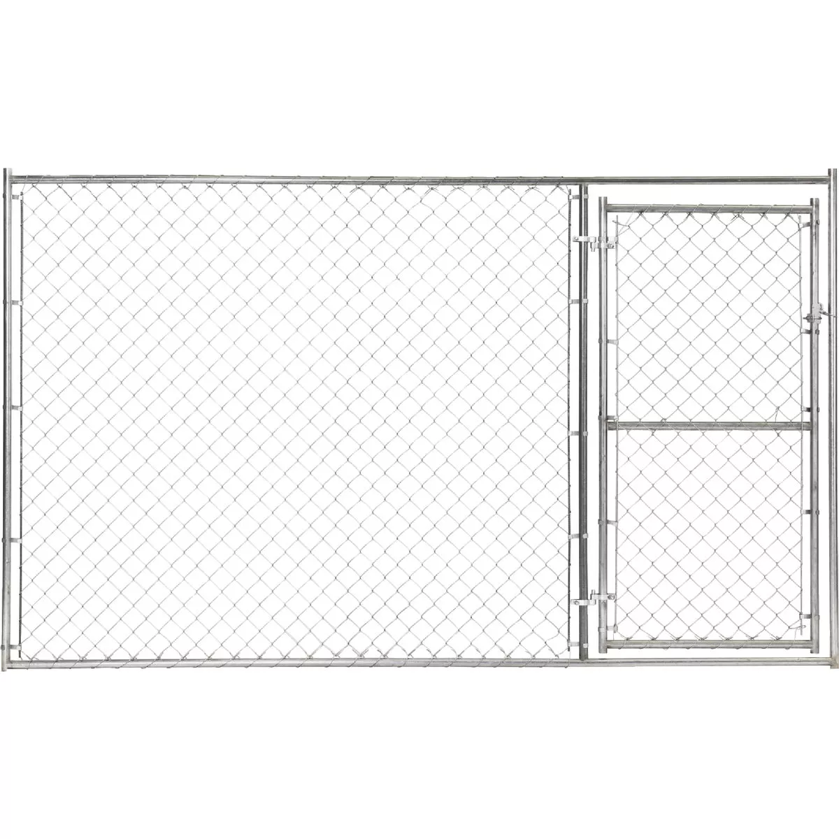 KennelMaster 10 Ft. W. x 6 Ft. H. Chain Link Steel Kennel Panel with Door - photo 3