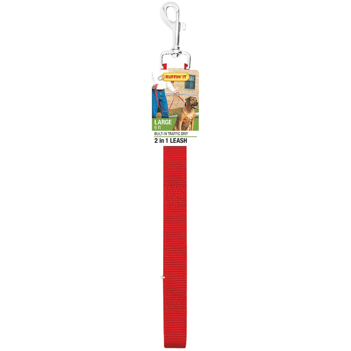 Westminster Pet Ruffin' it 6 Ft. Nylon 2-In-1 Dog Leash - photo 5