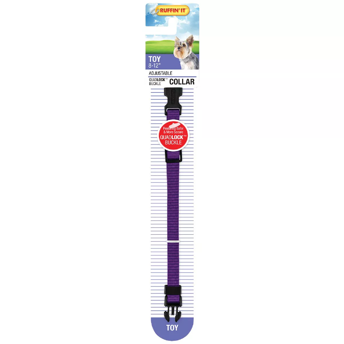 Westminster Pet Ruffin' it Adjustable 8 In. to 12 In. Nylon Dog Collar - photo 2