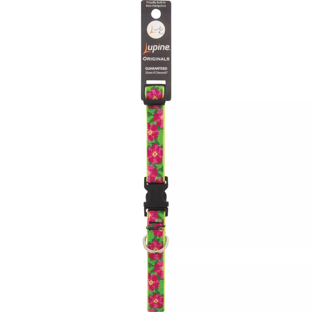 Lupine 3/4 In. Woven Pattern Petunias 13 In. to 22 In. Adjustable Collar