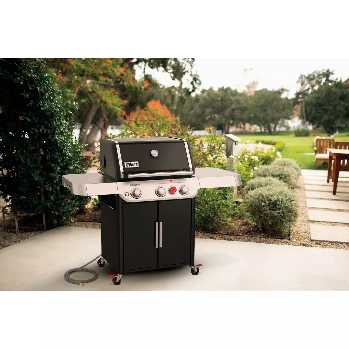 Weber Genesis E-325S 3-Burner Black 39,000 BTU Natural Gas Grill - photo 12