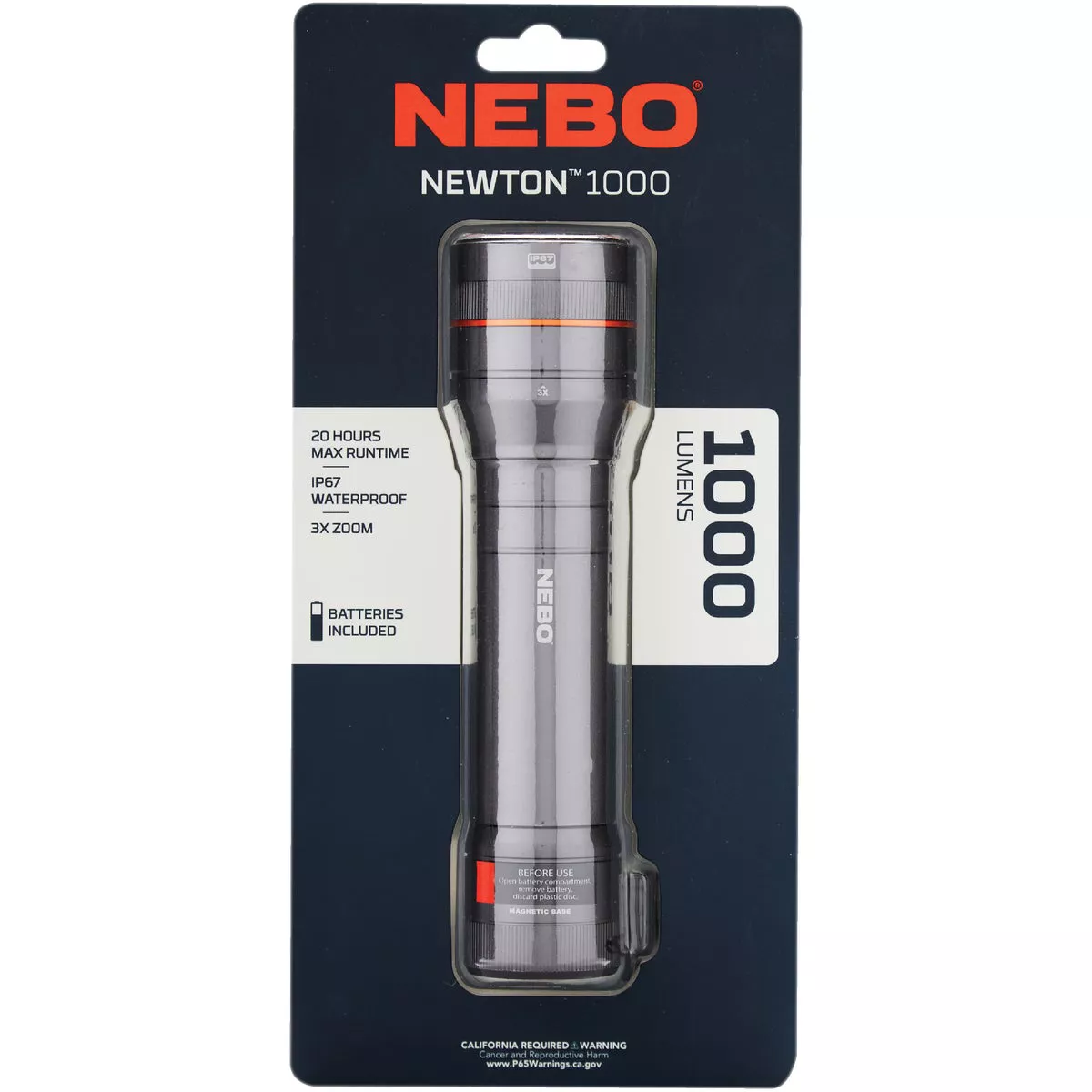 Nebo Newton 1000 Lumen LED Flashlight