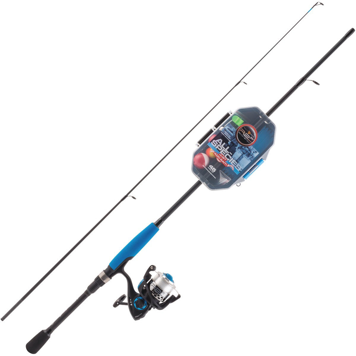 Ready 2 Fish Just Add Bait All Species 35 In. Fiberglass Fishing Rod