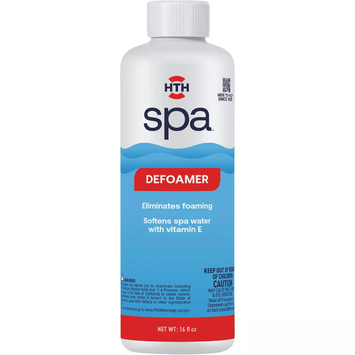 HTH Spa Care 16 Oz. Defoamer Foam Inhibitor