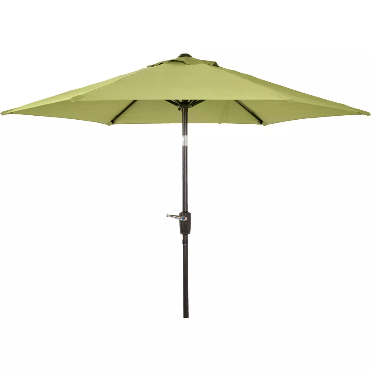 Outdoor Expressions 7.5 Ft. Aluminum Tilt/Crank Sage Patio Umbrella