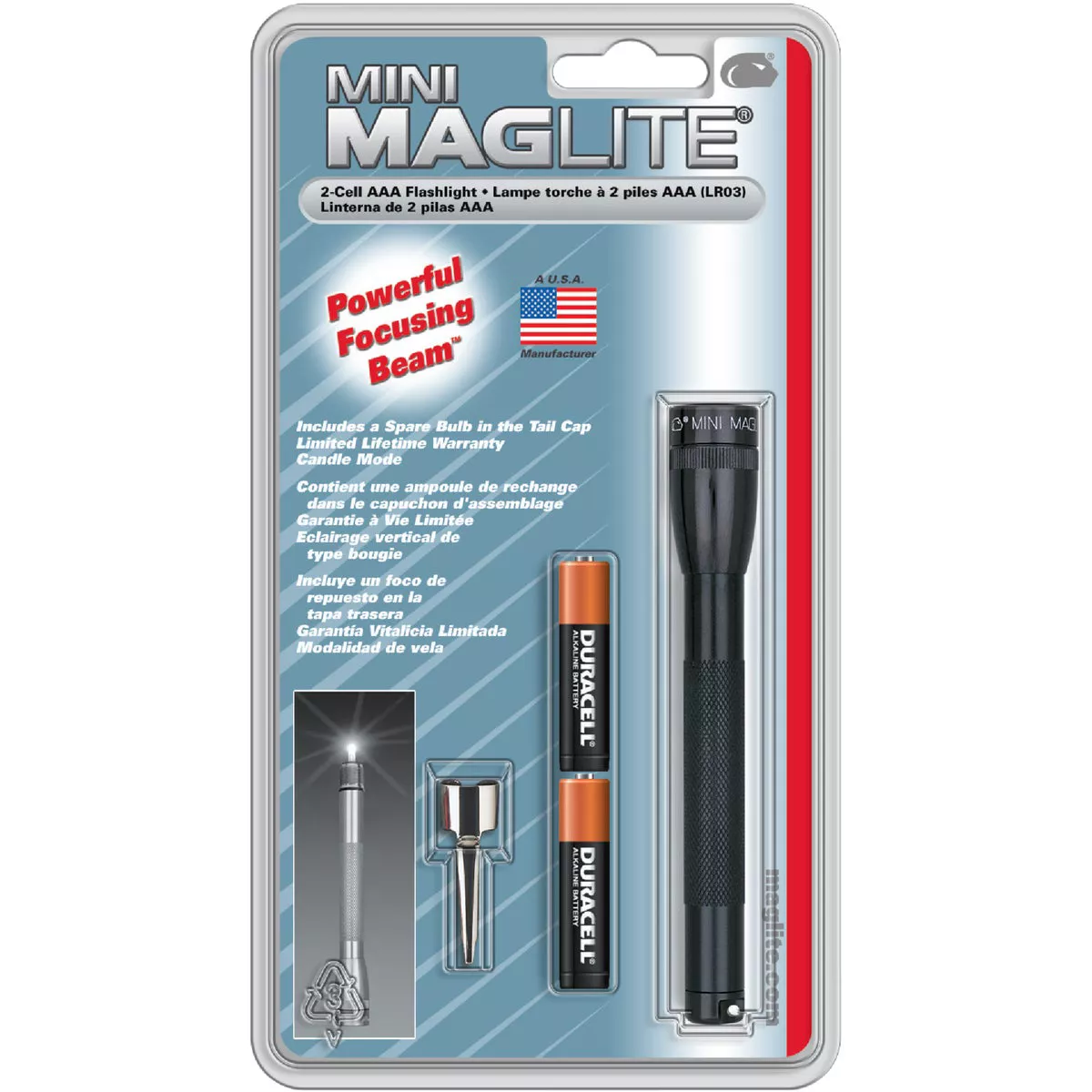 Maglite 9 Lm. Xenon 2AAA Flashlight - photo 2