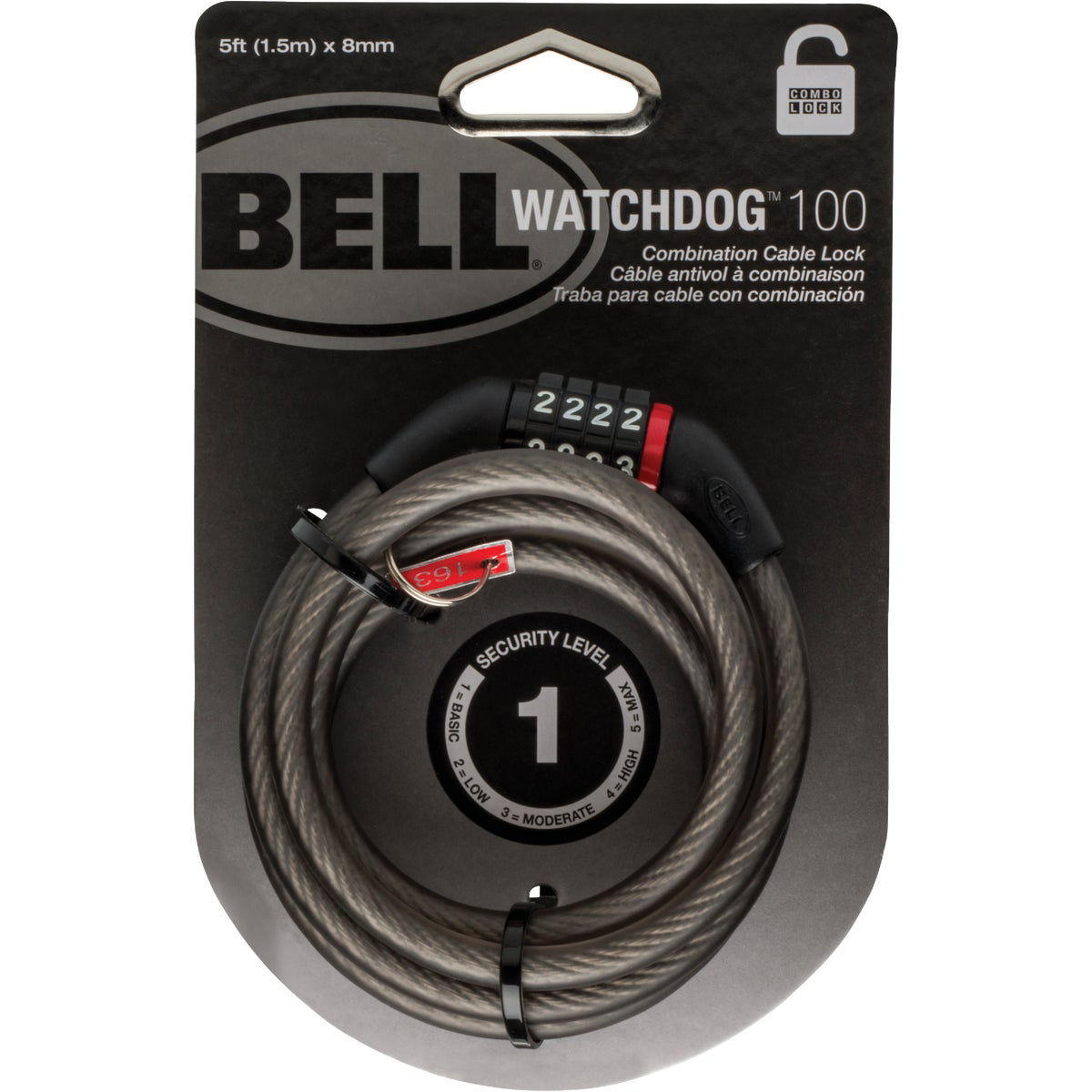 Bell Sports Watchdog 100 Bicycle Cable Lock