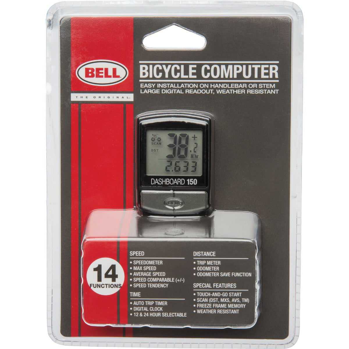 Bell odometer sale