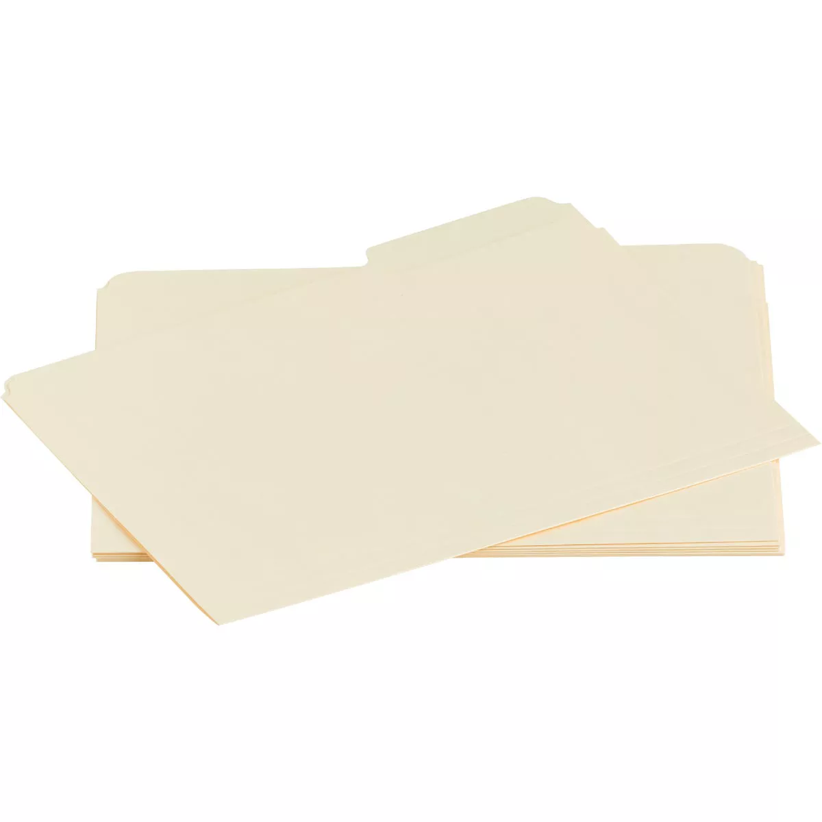 Staples 1/3 Cut Letter Size Manila File Folder (100-Pack) - photo 3