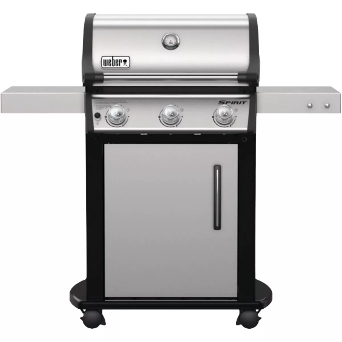 Weber Spirit S-315 3-Burner Liquid Propane Gas Grill, Stainless Steel