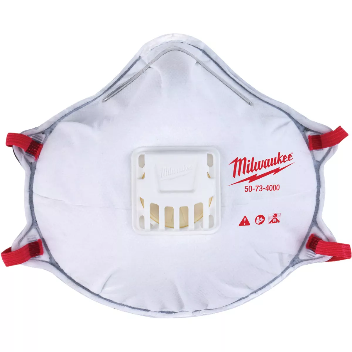 Milwaukee Disposable N95 Valved Respirator with Gasket