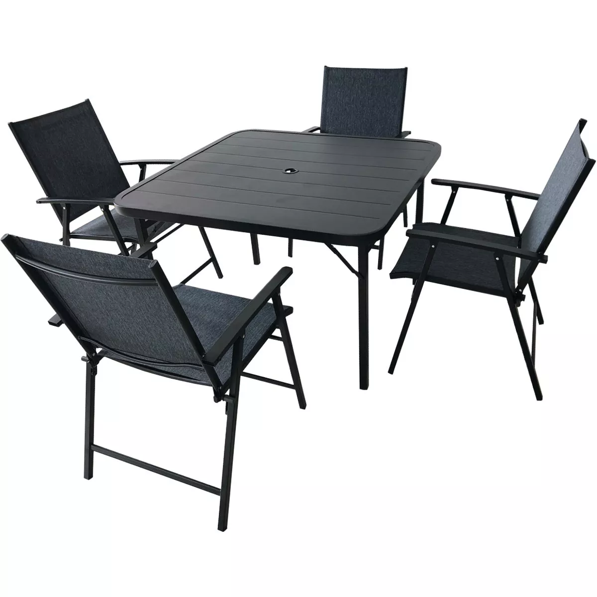 Outdoor Expressions Fairview 5-Piece Foldable Dining Set