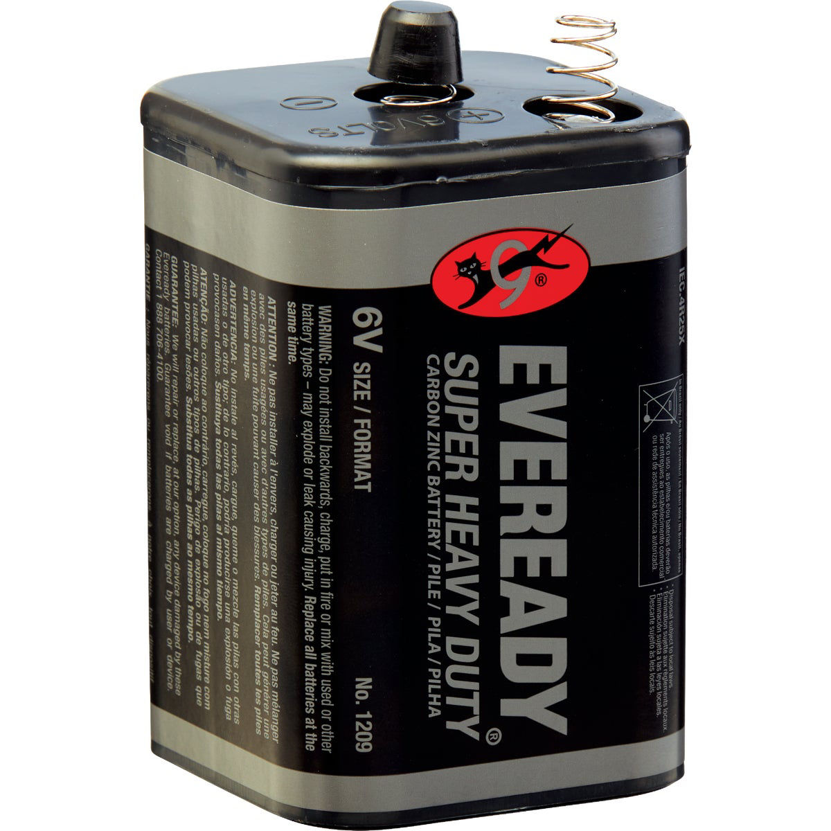 Eveready 6-Volt Heavy Duty Lantern Battery