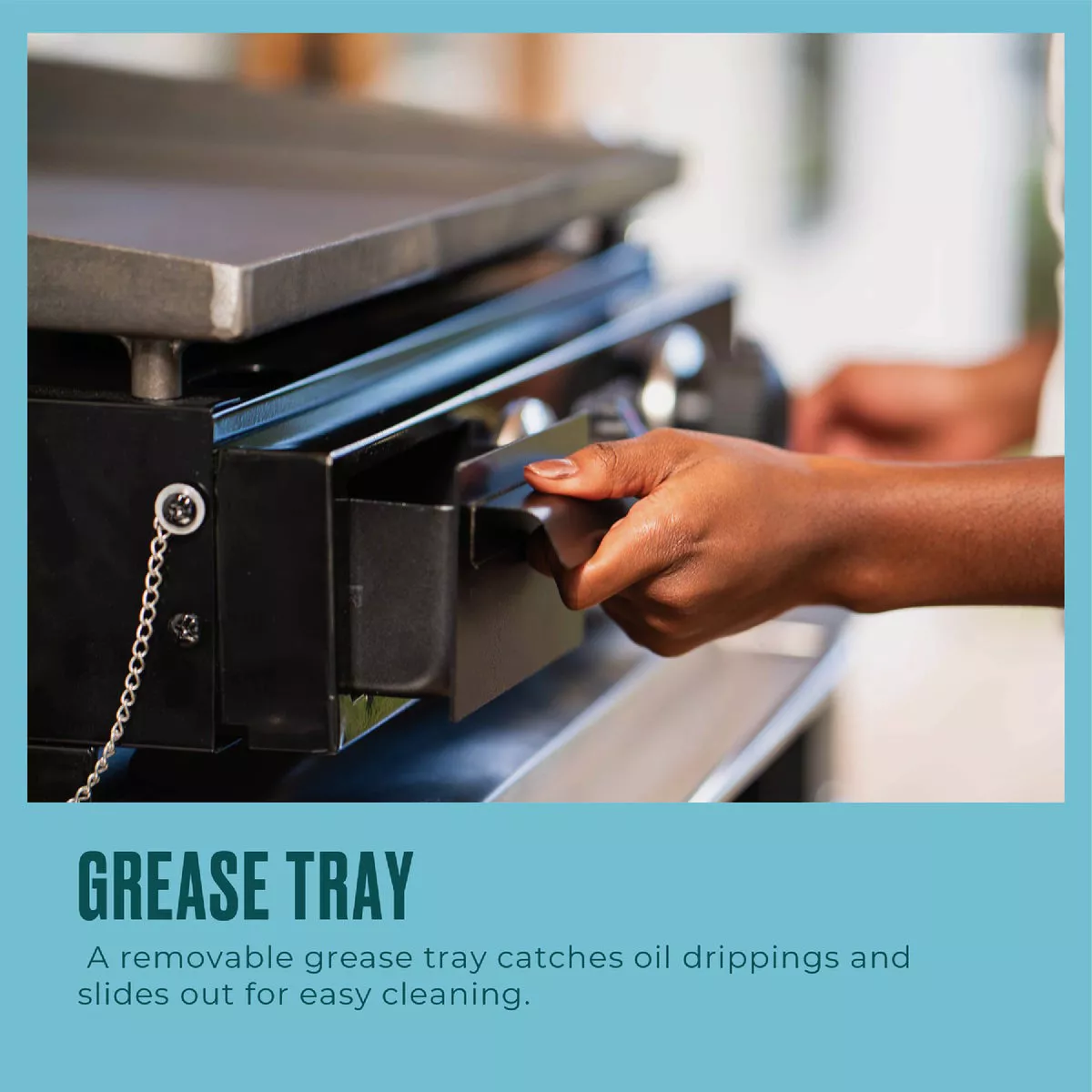 Char-Broil 22 In. Performance Series Portable Tabletop 2 Burner Propane Gas Griddle, Black - photo 5