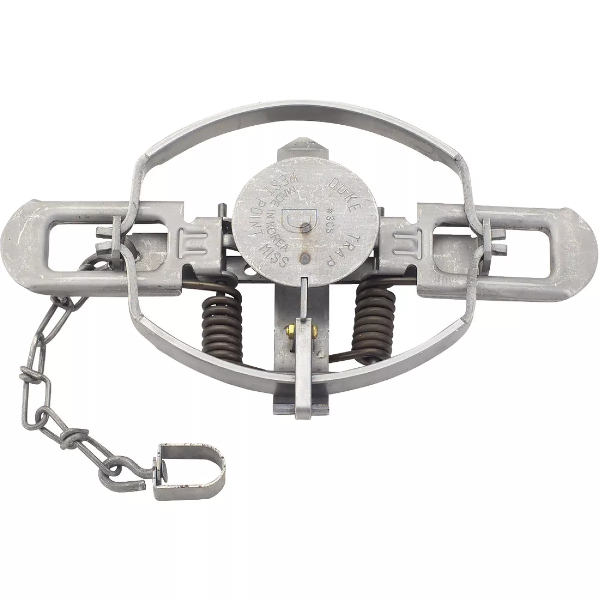 Duke Traps 6 In. Jaw Spread Steel Coil Spring Beaver, Bobcat, Coyote, & Lynx Trap