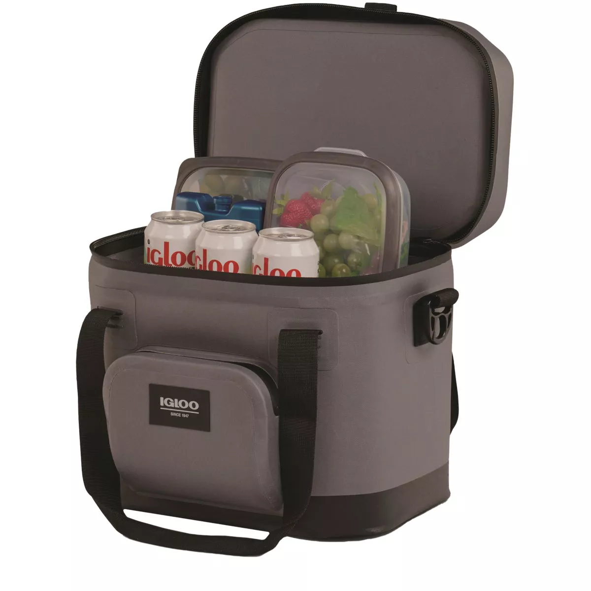 Igloo Trailmate 18-Can Soft-Side Cooler, Carbonite - photo 3