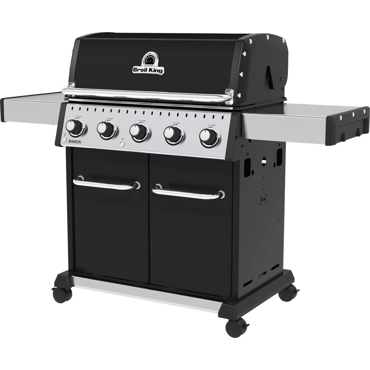 Broil King Baron 520 Pro 5-Burner Black 45,000 BTU LP Gas Grill - photo 3