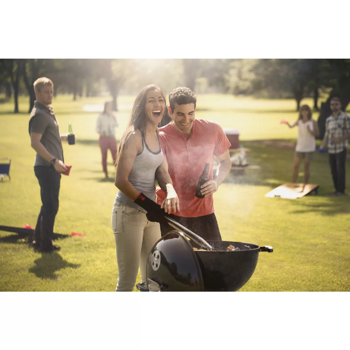 Weber Original Kettle 22 In. Charcoal Grill, Black - photo 6