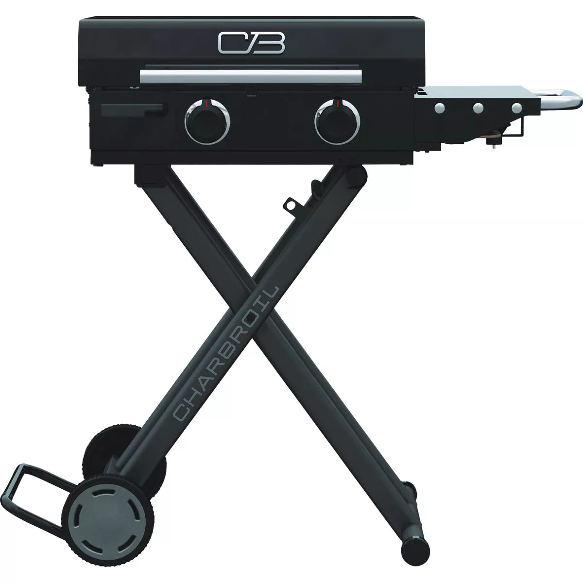 Char-Broil Performance Series 22 In. 2-Burner Propane Gas Griddle with Folding Cart