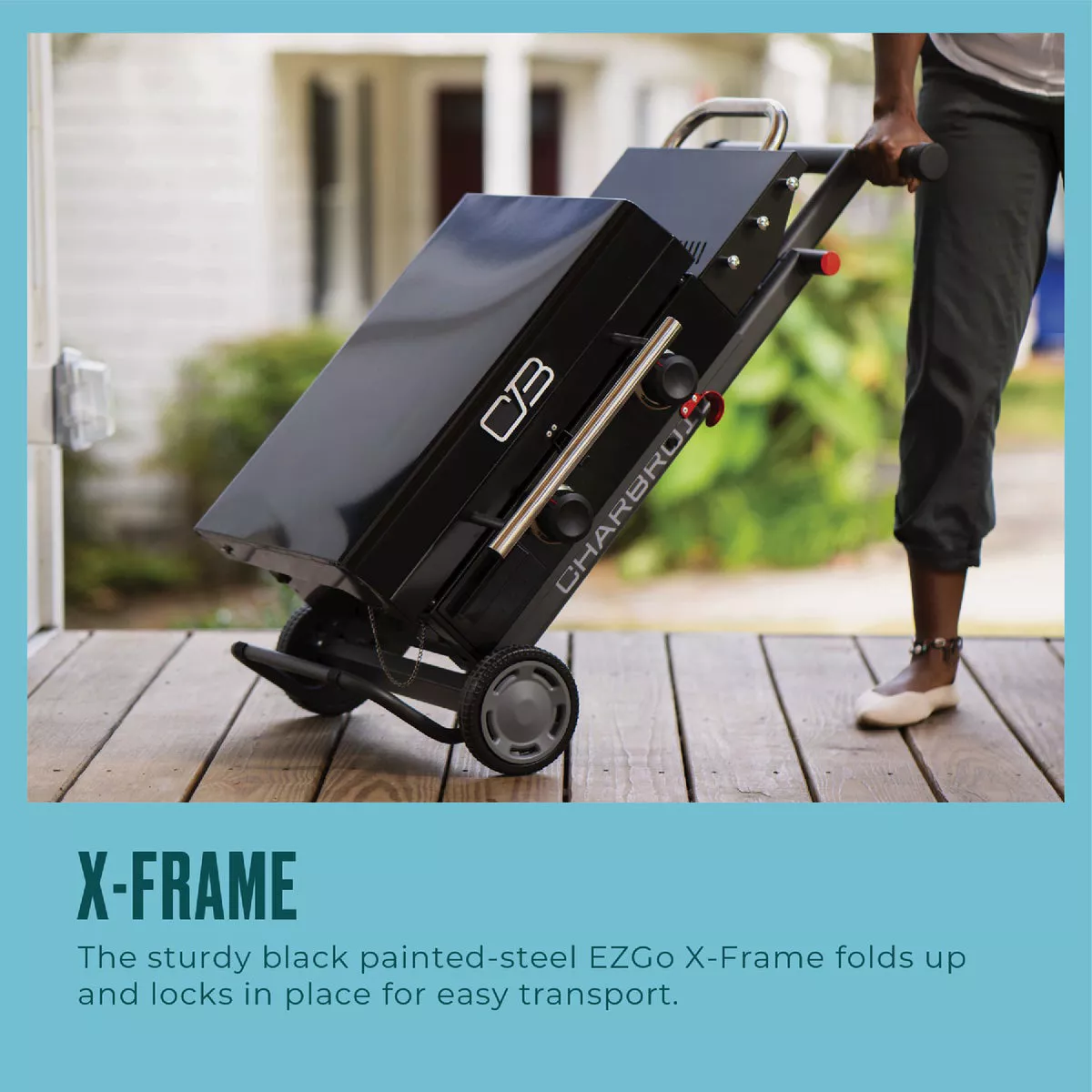 Char-Broil Performance Series 22 In. 2-Burner Propane Gas Griddle with Folding Cart - photo 3