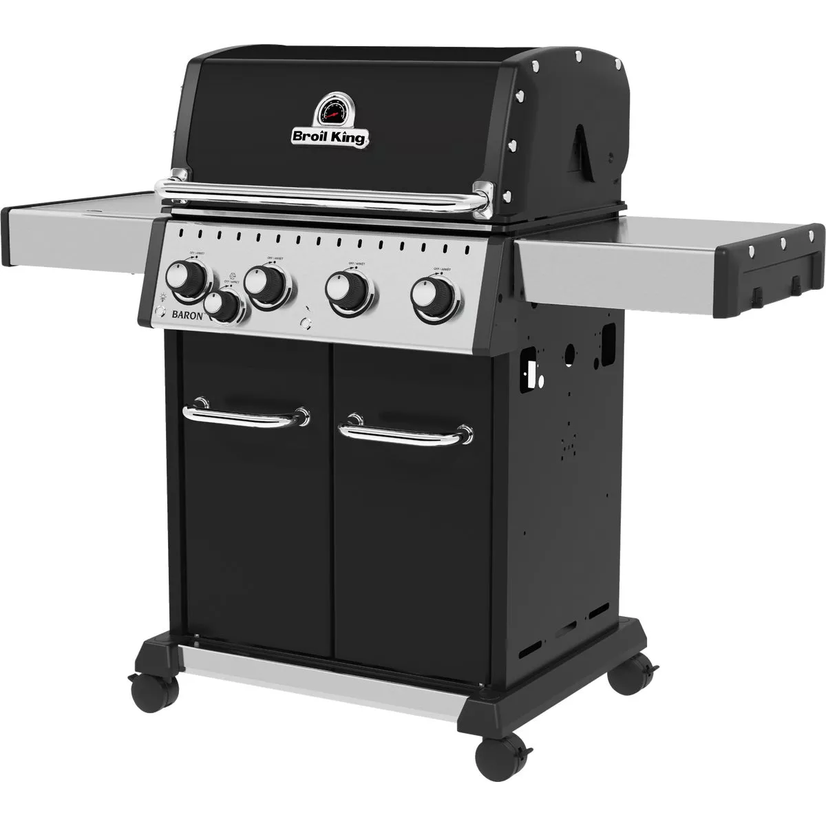 Broil King Baron 440 Pro 4-Burner Black 40,000 BTU LP Gas Grill - photo 2