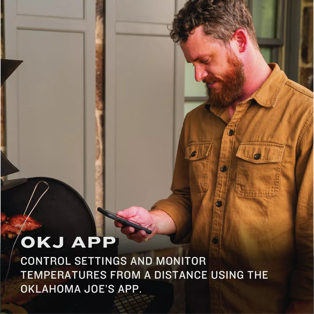 Oklahoma Joe's Tahoma 900 Sq. In. Black Vertical Gravity Feed Charcoal Smoker & Grill - photo 5