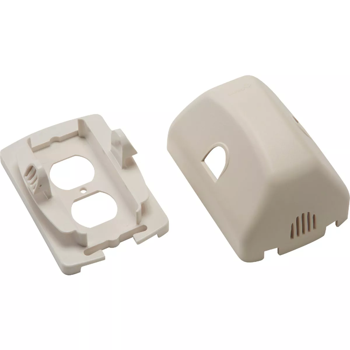 Safety 1st White Plastic Outlet Cover w/Cord Shortener - photo 2