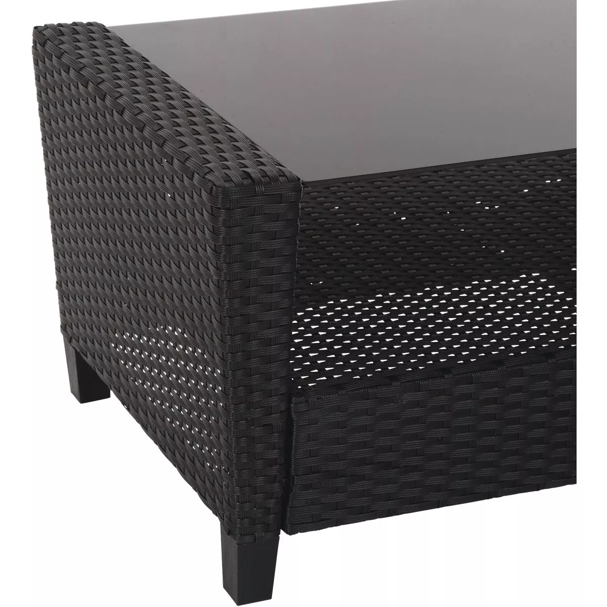Outdoor Expressions Malmo 4-Piece Resin Wicker Chat Set - photo 2
