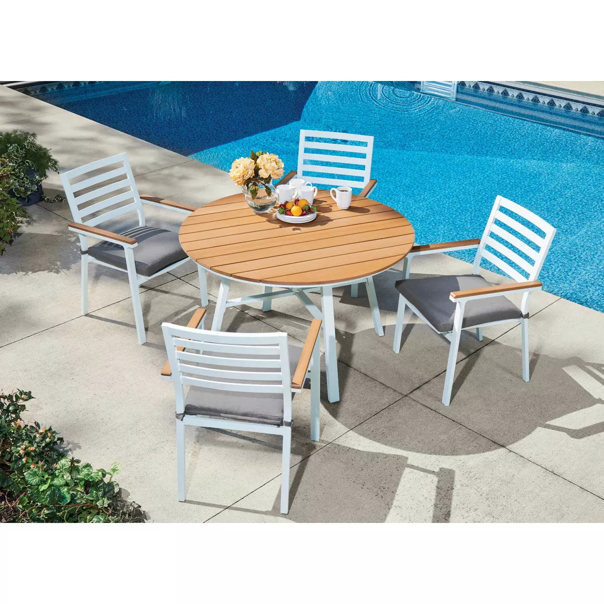 Outdoor Expressions 5-Piece Dining Set - photo 7
