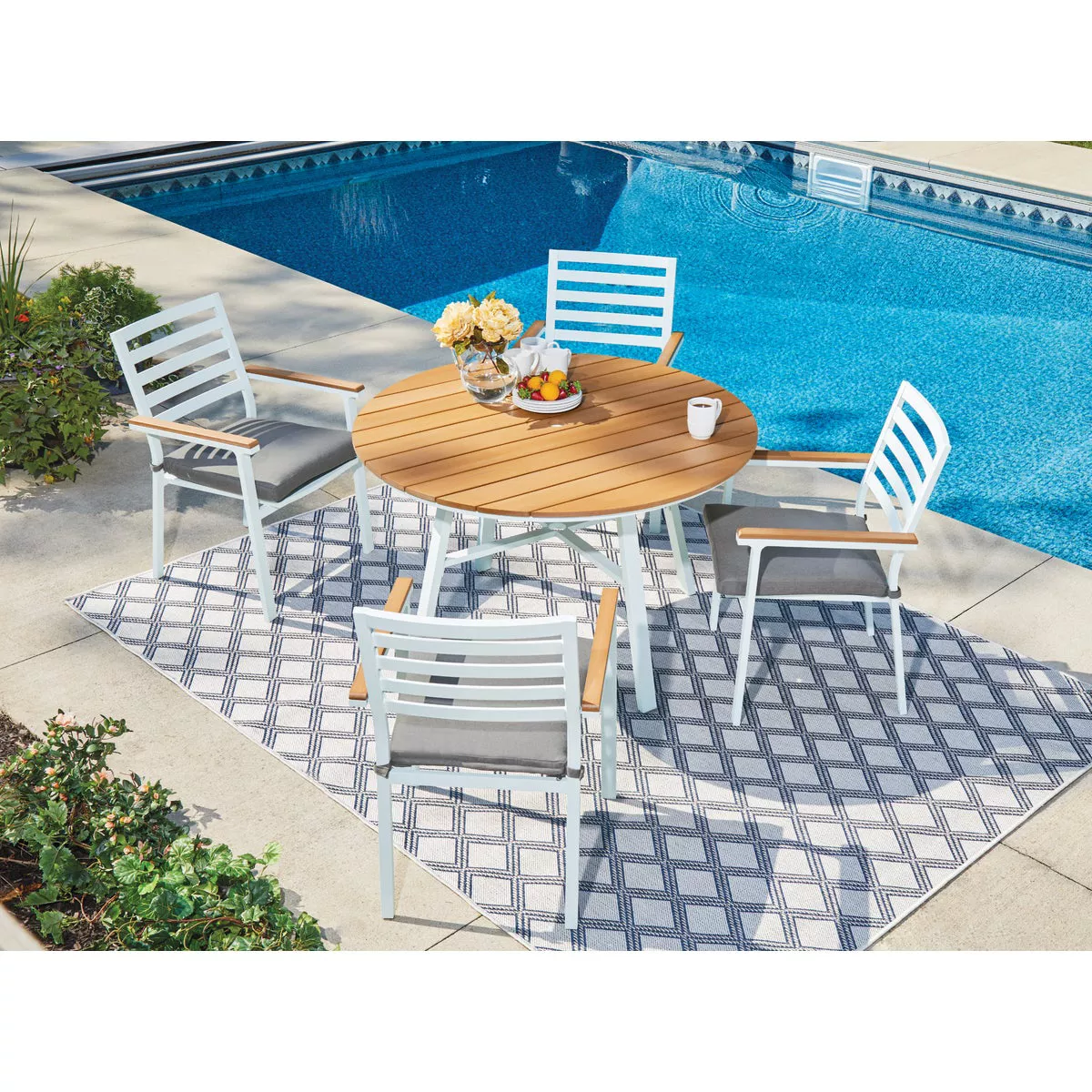 Outdoor Expressions 5-Piece Dining Set - photo 6