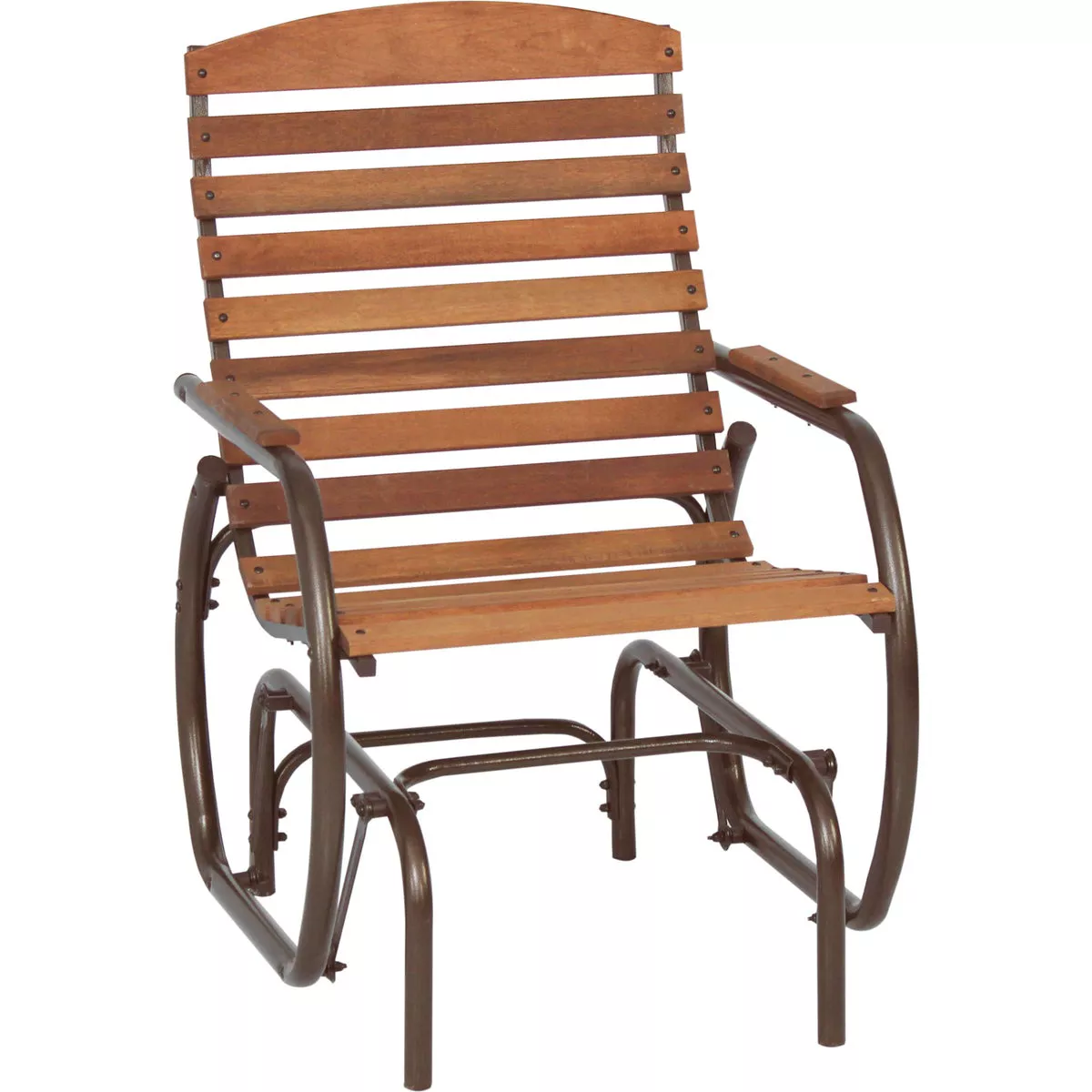 Jack Post Country Garden Taupe Hi-Back Glider Chair - photo 4