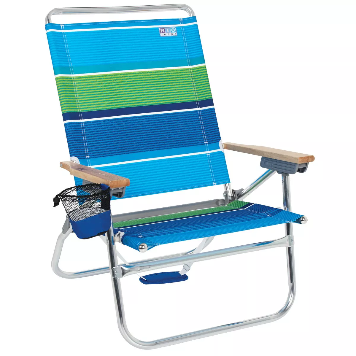 Rio Brands Beach Easy In-Easy Out 4-Position Assorted Colors Aluminum Folding Beach Chair - photo 7