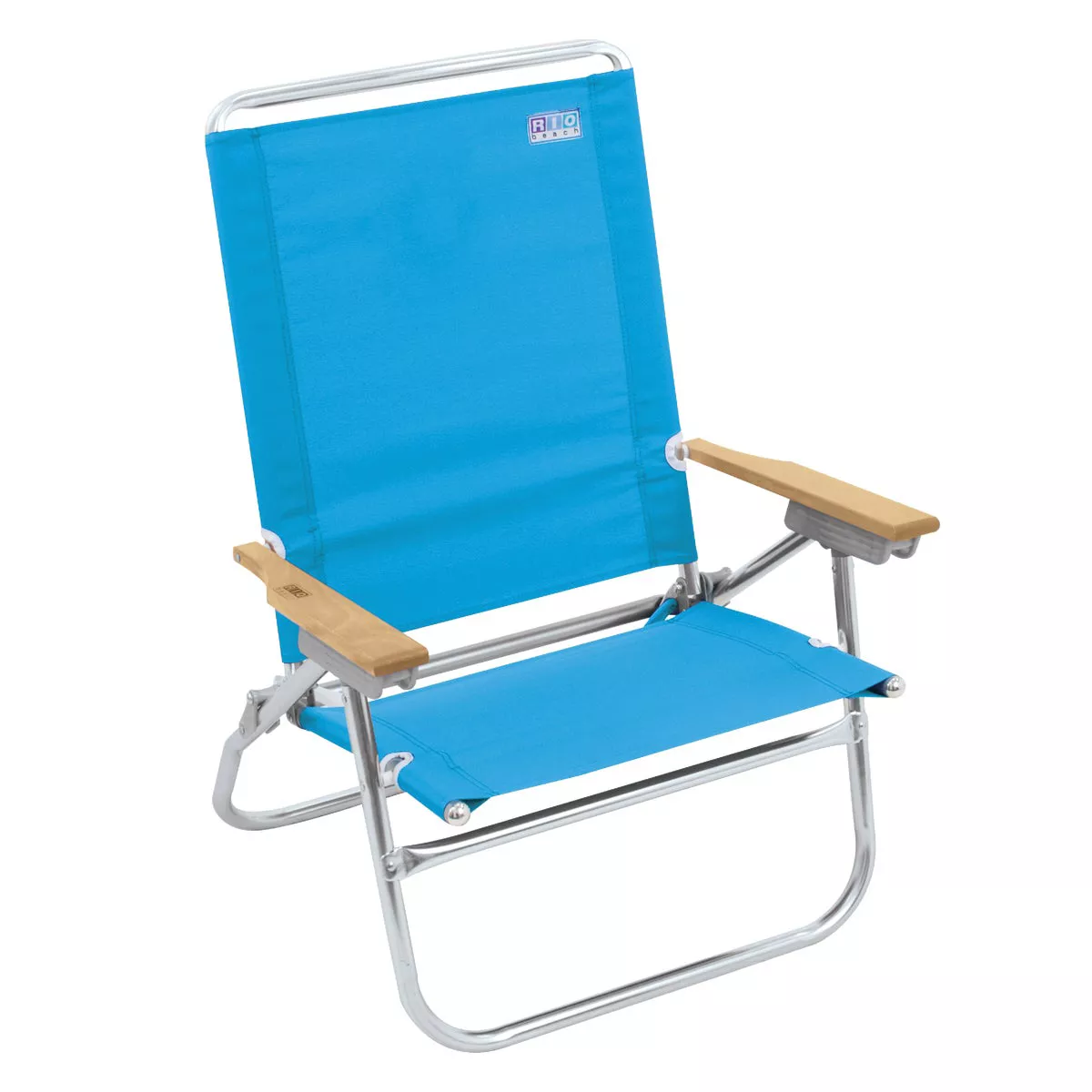 Rio Brands Beach Easy In-Easy Out 4-Position Assorted Colors Aluminum Folding Beach Chair - photo 3