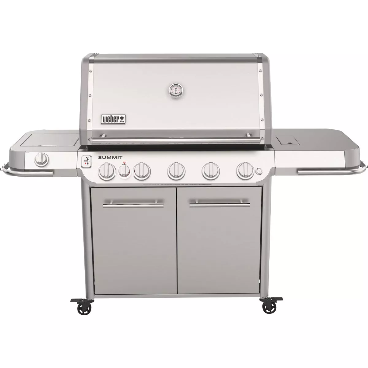 Weber Summit FS38 5-Burner Stainless Steel 65,000 BTU LP Gas Grill