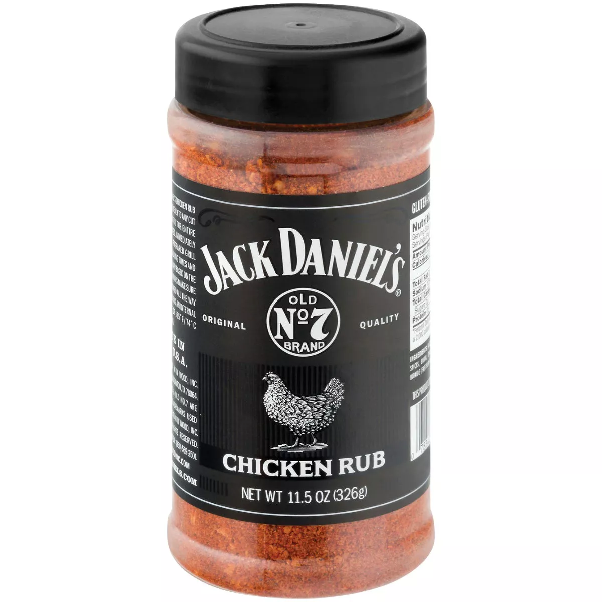 Jack Daniel's 11.5 Oz. Barbecue Chicken Rub Shake Spice