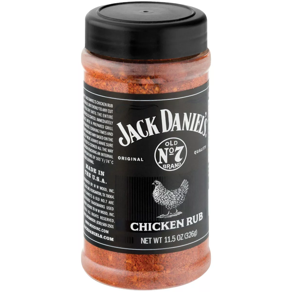 Jack Daniel's 11.5 Oz. Barbecue Chicken Rub Shake Spice - photo 2