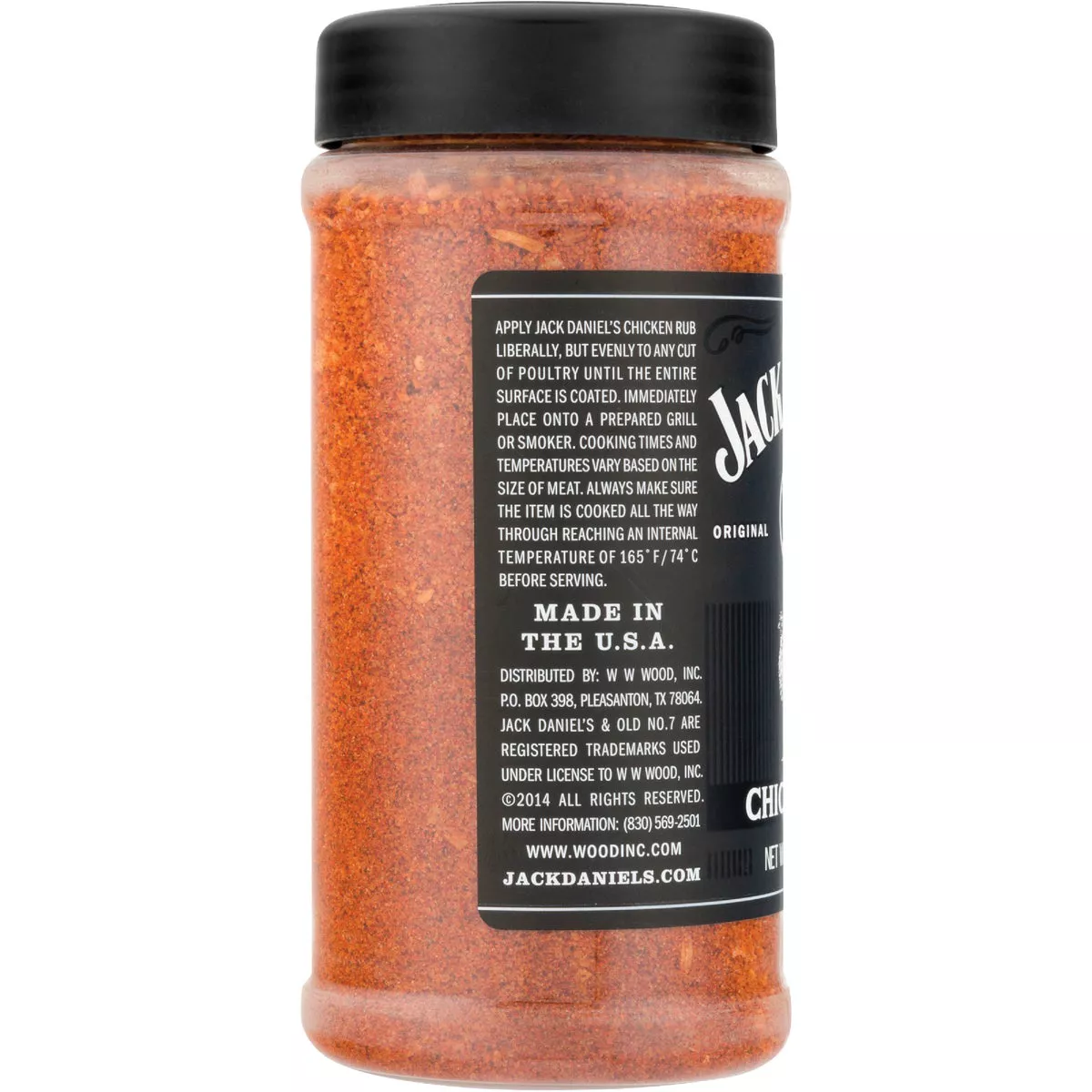Jack Daniel's 11.5 Oz. Barbecue Chicken Rub Shake Spice - photo 4