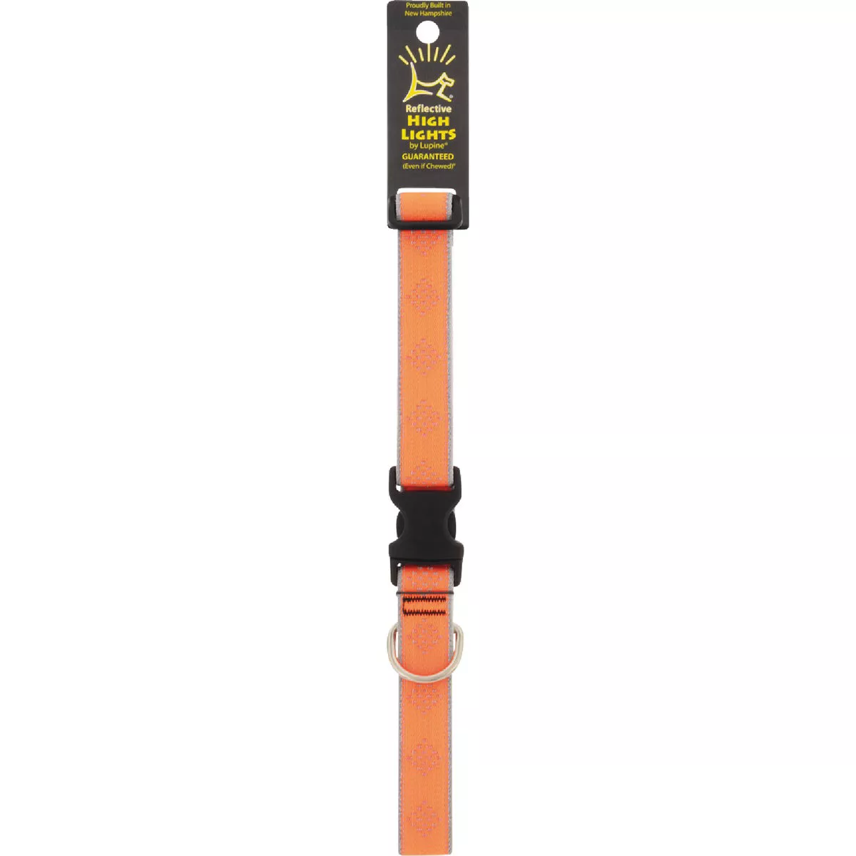 Lupine HL 1 In. Reflective Orange Diamond 16 to 28 In. Adjustable Collar